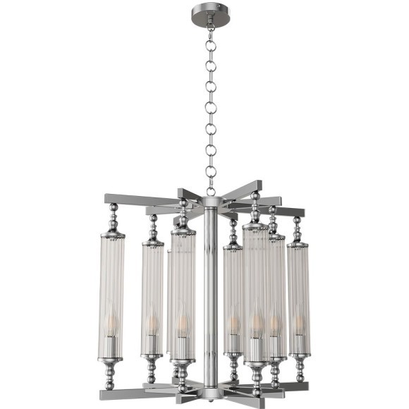 Люстра Crystal Lux TOMAS SP8 D650 CHROME