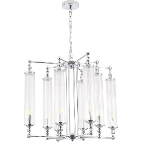 Люстра Crystal Lux TOMAS SP8 D650 CHROME Люстра Crystal Lux TOMAS SP8 D650 CHROME