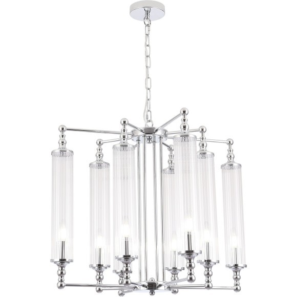 Люстра Crystal Lux TOMAS SP8 D650 CHROME Люстра Crystal Lux TOMAS SP8 D650 CHROME