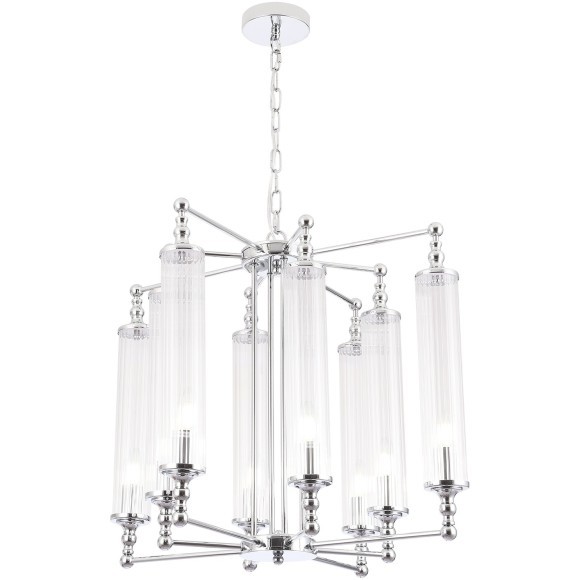 Люстра Crystal Lux TOMAS SP8 D650 CHROME Люстра Crystal Lux TOMAS SP8 D650 CHROME