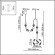 Подвес с держателем E27 1*40W KARELIA 5444/1C