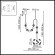 Подвес с держателем E27 1*40W KARELIA 5444/1C