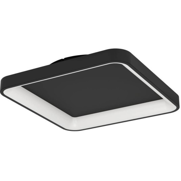 901252 Светод потолочн свет-к LORETELLO, 12W(LED), 350x350, пластик, сталь, черный, 2700-6500K, 1440