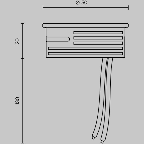 LED модуль (замена ламп GU10 и GU5.3) Voltega 7203 7W 650Лм 60° RA80 2700К