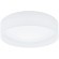 Потолочный светильник EGLO PASTERI 31588, встроенный LED 12Вт, 3000К, 3 × 320Лм, подключение 220В, арматура из пластика и стали, текстильный плафон, диаметр 320 мм, высота 90 мм