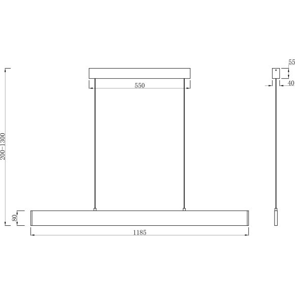 Подвесной светильник Step P010PL-L30W