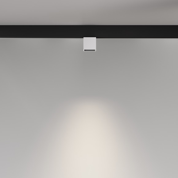 TR133-2-7W4K-W Трековый магнитный светодиодный светильник Maytoni Exility CRI90+ 4000К 400Лм 50° 7Вт