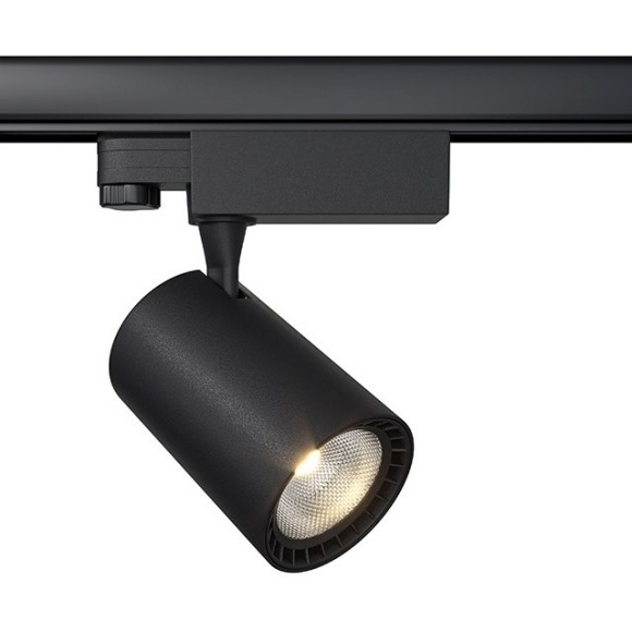 Однофазный двужильный светодиодный трековый светильник Maytoni Unity TR029-3-10W3K-B Vuoro 3000К 900Лм CRI80+ 24° 10Вт