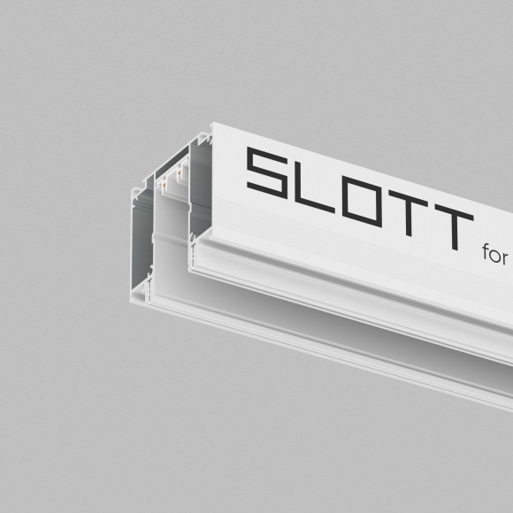 Магнитный шинопровод 2м для демпферных натяжных потолков Smart 220V Denkirs TR2014-WH