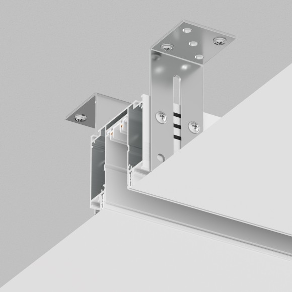 Магнитный шинопровод 2м для демпферных натяжных потолков Smart 220V Denkirs TR2014-WH