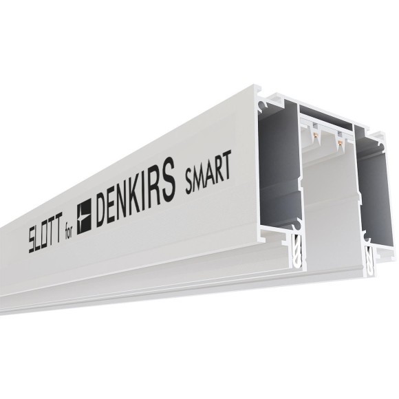 Магнитный шинопровод 2м для демпферных натяжных потолков Smart 220V Denkirs TR2014-WH