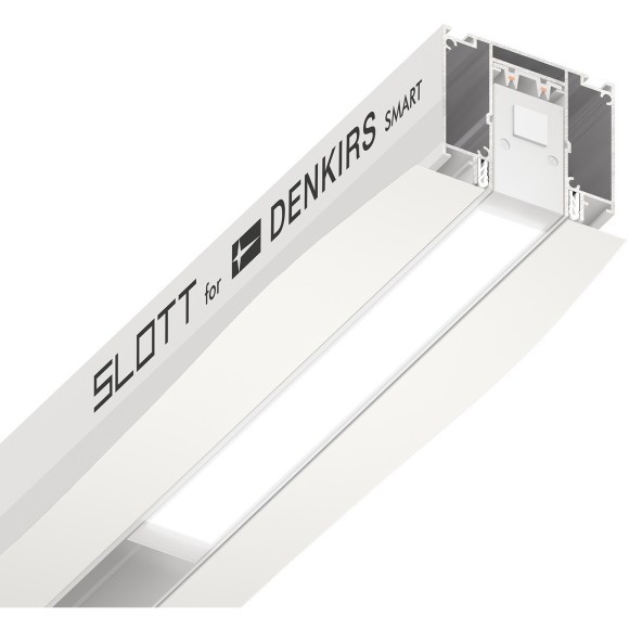 Магнитный шинопровод 2м для демпферных натяжных потолков Smart 220V Denkirs TR2014-WH