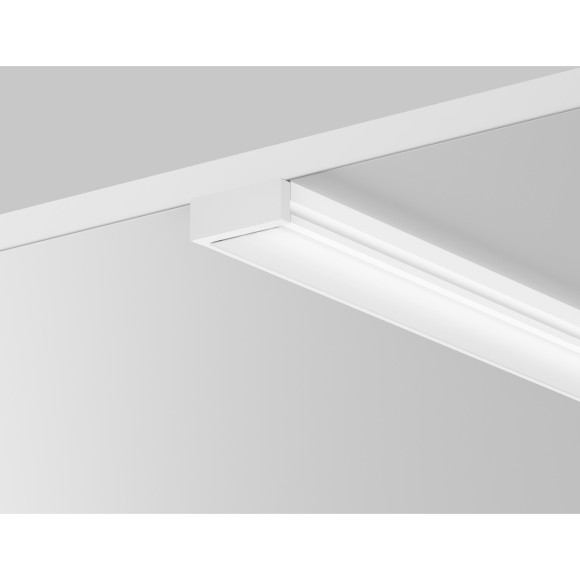 Алюминиевый профиль накладной 15x6 (Белый, 2 м), ALM-001-W-2M 631004