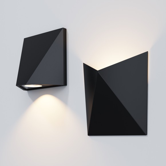 Уличный настенный светильник Maytoni O577WL-L5B Beekman IP54 светодиодный LED 6W