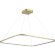 ST610.243.52 Светильник подвесной ST-Luce Золотистый/Белый LED 1*47W 4000K Подвесные светильники