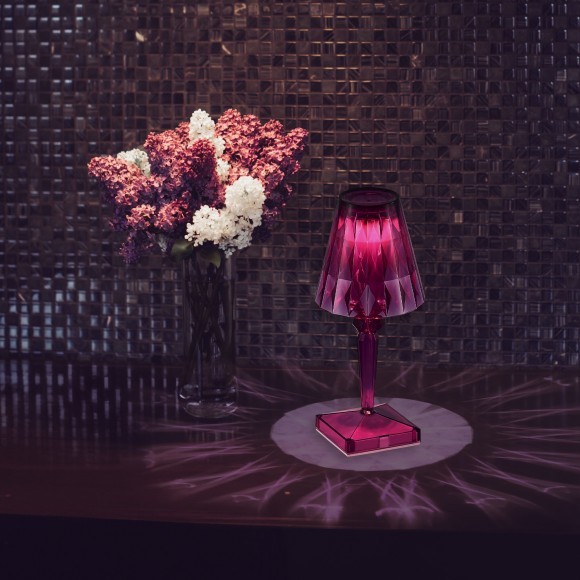 SL1010.704.01 Прикроватная лампа ST-Luce Фиолетовый/Фиолетовый LED 1*2W 3000K/4000K/6000K SPARKLE