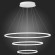 ST603.543.114 Светильник подвесной ST-Luce Белый/Белый LED 1*114W 4000K Подвесные светильники