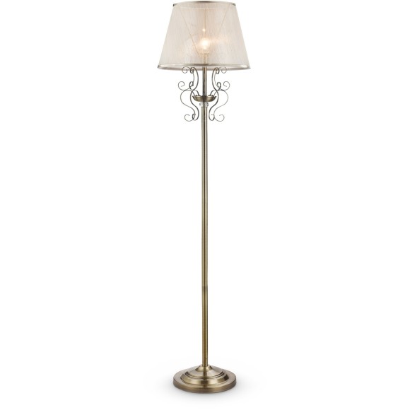 Торшер с абажуром Freya FR2405-FL-01-BZ Driana под лампу 1xE14 40W