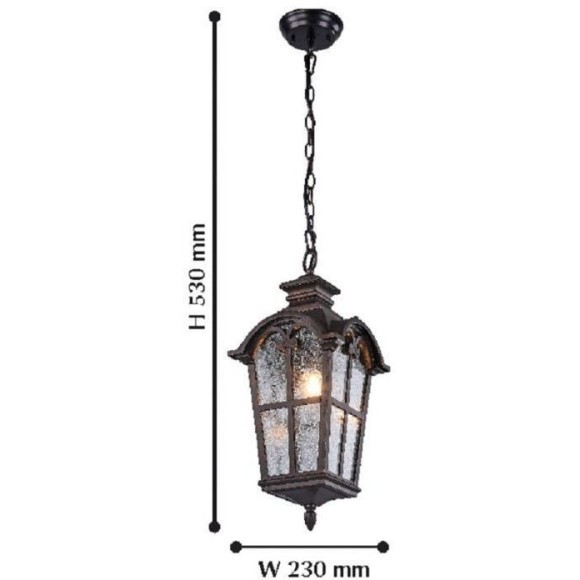 Уличный светильник подвесной Bristol 2036-1P