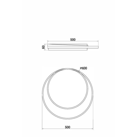 Потолочный светильник светодиодный с пультом Lisoa FR10032CL-L98B