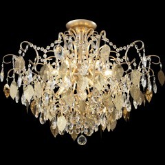 Светильник потолочный Crystal Lux ESMIRALDA PL9 GOLD 0523/109 Светильник потолочный Crystal Lux ESMIRALDA PL9 GOLD 0523/109