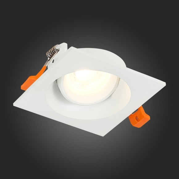 ST208.518.01 Св-к встр. Белый GU10 1*50W L94xW94xH40 220V Без ламп Встраиваемые светильники ST208.518.01 Св-к встр. Белый GU10 1*50W L94xW94xH40 220V Без ламп Встраиваемые светильники