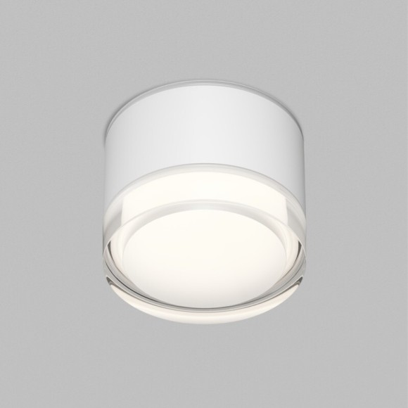 Накладной влагозащищенный светильник Denkirs AQUA DK-DH2610-WH (GX53, LED, 15 Вт, IP44, белый)