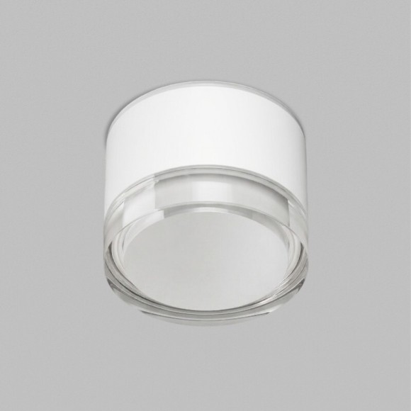 Накладной влагозащищенный светильник Denkirs AQUA DK-DH2610-WH (GX53, LED, 15 Вт, IP44, белый)