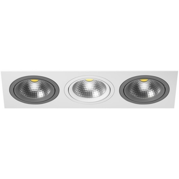 Встраиваемый светильник Lightstar i836090609 Intero 111 под лампы 3xGU10 150W