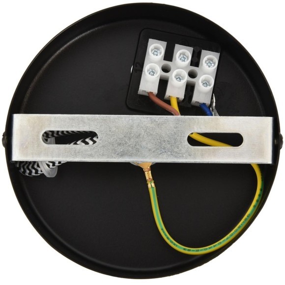 8365/1A ECO LN26 330 черный/серый, металл/бетон Подвес E27 LED 10W 220V TESLA