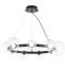 Люстра Crystal Lux BOSQUE SP9 BLACK/TRANSPARENT