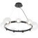 Люстра Crystal Lux BOSQUE SP9 BLACK/TRANSPARENT