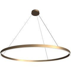 Подвесной тонкий светильник в виде кольца из латуни от Maytoni Rim MOD058PL-L65BS3K Подвесной тонкий светильник в виде кольца из латуни от Maytoni Rim MOD058PL-L65BS3K