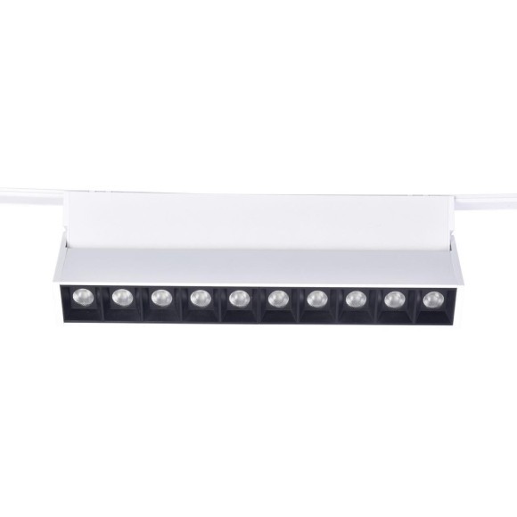 4142-2U Трековый магнитный светодиодный SMART (TUYA, Алиса, Bluetooth, Wi-Fi) светильник Favourite Unika 42V CRI90+ 3000-6000К 1250Лм 30° 20Вт