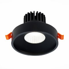 ST751.448.10 Св-к встр. Черный LED 1*10W 4000K 750Lm Ra90 38° IP20 D100xH75 170-240V Встраиваемые светильники ST751.448.10 Св-к встр. Черный LED 1*10W 4000K 750Lm Ra90 38° IP20 D100xH75 170-240V Встраиваемые светильники