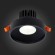 ST751.448.10 Св-к встр. Черный LED 1*10W 4000K 750Lm Ra90 38° IP20 D100xH75 170-240V Встраиваемые светильники