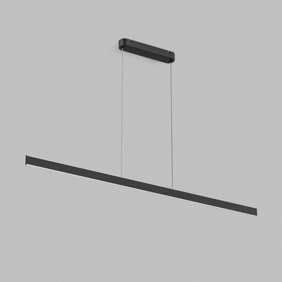 DK6733-BK Светильник подвесной в виде линии светящий вверх и вниз с переключателем цветовой температуры Denkirs RAYLINE 30 Вт 3000–4000К