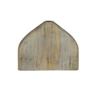 421277 MELOBODY Декоративная ваза L350, B50, H280, дерево, белый, серый