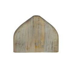 421277 MELOBODY Декоративная ваза L350, B50, H280, дерево, белый, серый 421277 MELOBODY Декоративная ваза L350, B50, H280, дерево, белый, серый