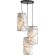 SL6228.403.03 Светильник подвесной ST-Luce Черный/Бежевый E27 3*60W ROOT