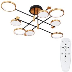 Люстра потолочная Arte Lamp A1364PL-8PB HOLLY светодиодная LED 80W Люстра потолочная Arte Lamp A1364PL-8PB HOLLY светодиодная LED 80W