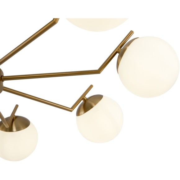 Люстра потолочная Freya FR5173PL-08BS Moonrock под лампы 8xE27 60W