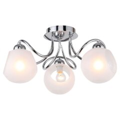 Люстра потолочная Lussole GRLSP-8139 Iliamna IP21 под лампы 3xE14 18W Люстра потолочная Lussole GRLSP-8139 Iliamna IP21 под лампы 3xE14 18W