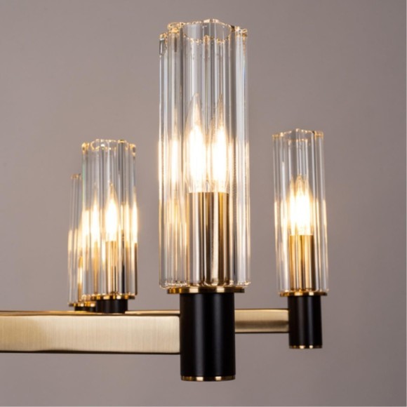 Люстра на штанге Divinare 2654/17 LM-9 BAROLO под лампы 9xE14 40W