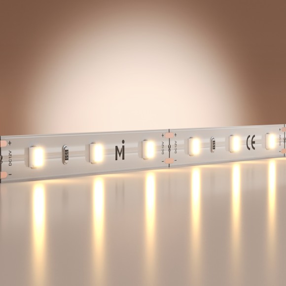 Светодиодная лента Base 12В 2835 9,6Вт/м 3000K 5м IP 20 Led Strip 201168