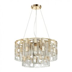 Люстра подвесная Odeon Light 4989/9 BUCKLE под лампы 8xE14 8*40W Люстра подвесная Odeon Light 4989/9 BUCKLE под лампы 8xE14 8*40W