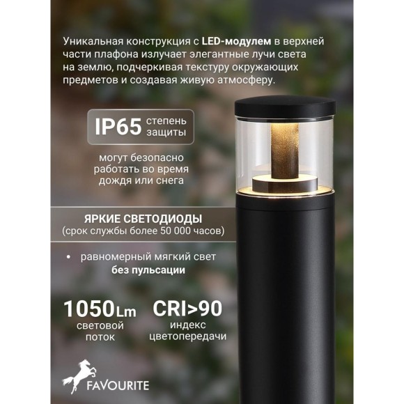 Наземный светильник Pelare 4387-1F