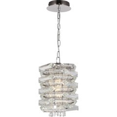 SL6137.103.01 Светильник подвесной ST-Luce никель/прозрачный E14 1*40W STROZZI SL6137.103.01 Светильник подвесной ST-Luce никель/прозрачный E14 1*40W STROZZI