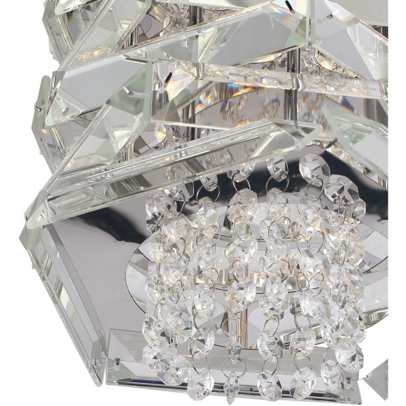 SL6137.103.01 Светильник подвесной ST-Luce никель/прозрачный E14 1*40W STROZZI