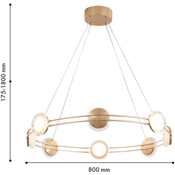 Подвесной светильник Yo-yo 4334-8P